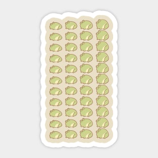 Froggie Pattern Sticker